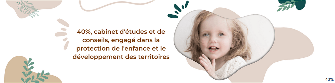 bannière 40% conseil et étude petite enfance je conseille à un ami