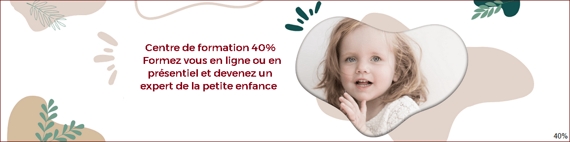 bannière 40% conseil et étude petite enfance je conseille à un ami